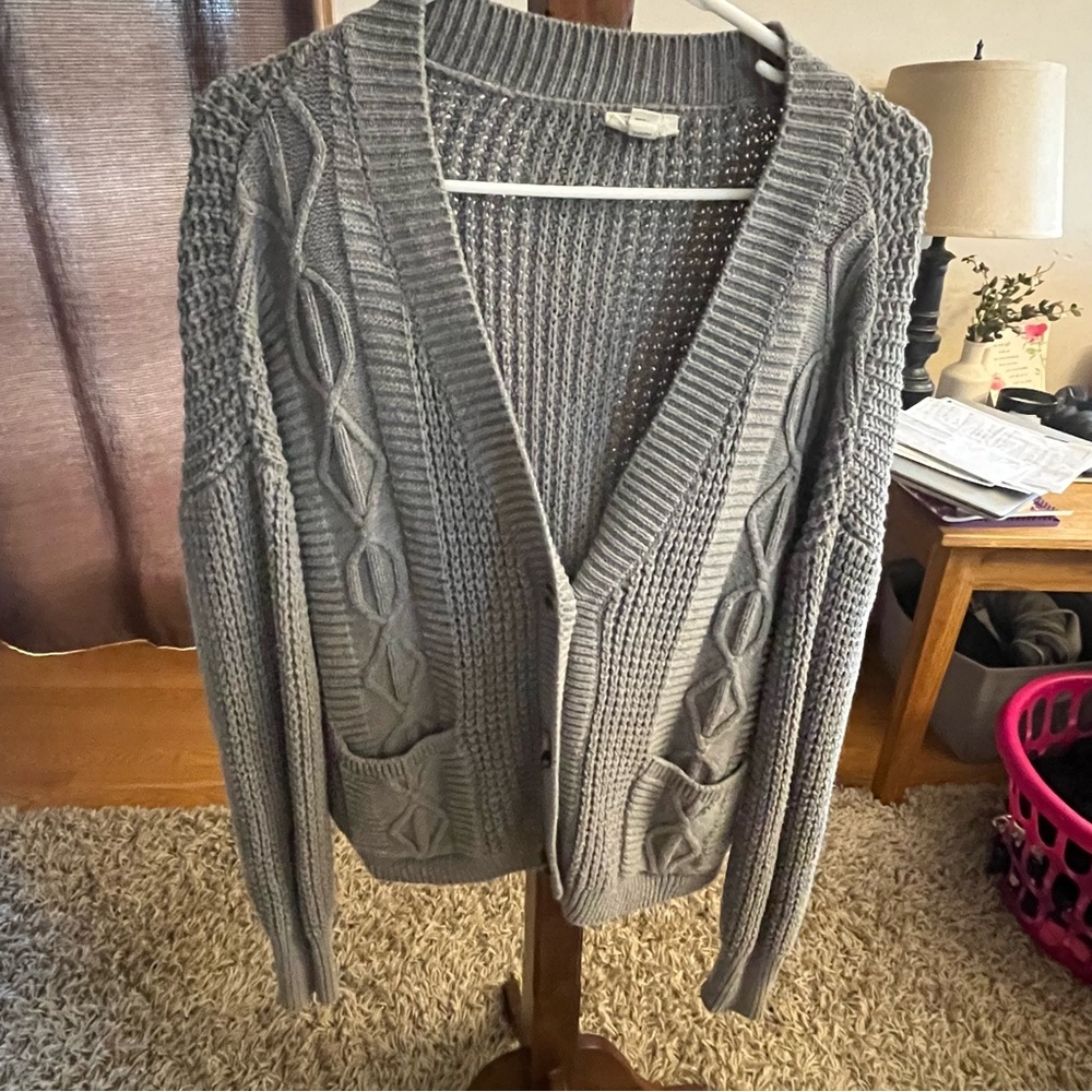 Cardigan gray Jc penny